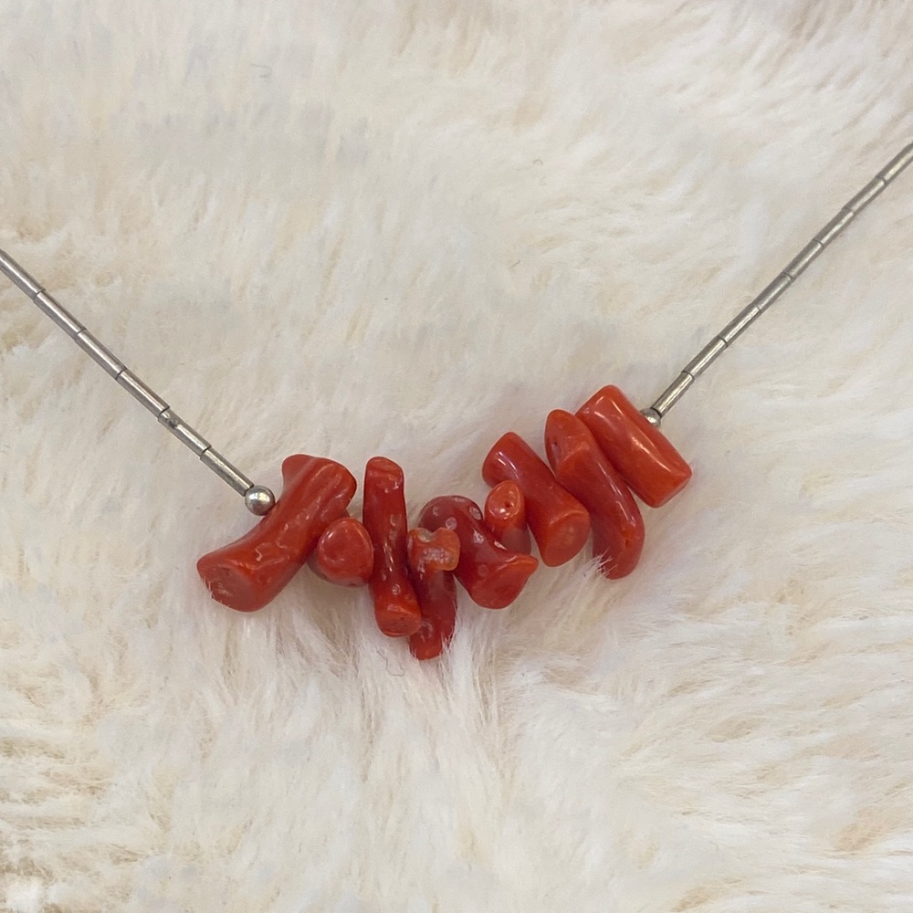 Vintage Coral Necklace